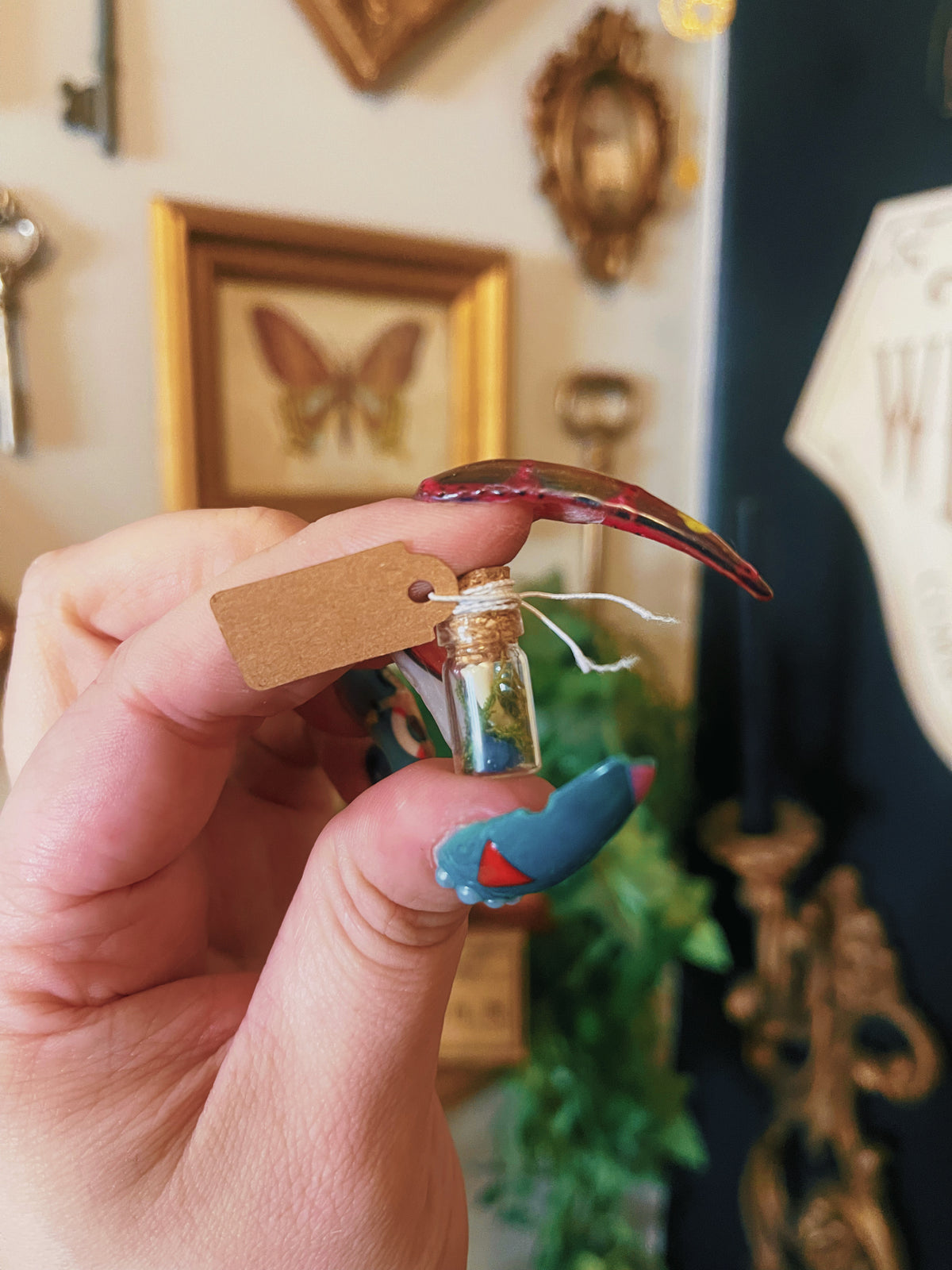 Blue Bone - Mini Oddity Jar
