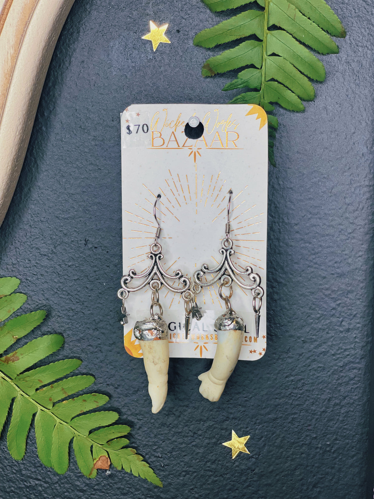 Helping Hand - Oddity Dangle Earrings