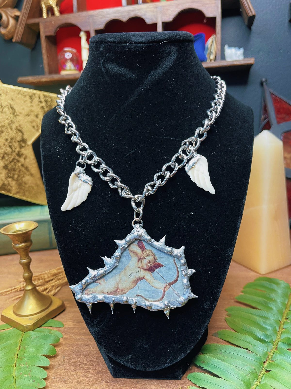 Cherub - Silver - Oddity Necklace