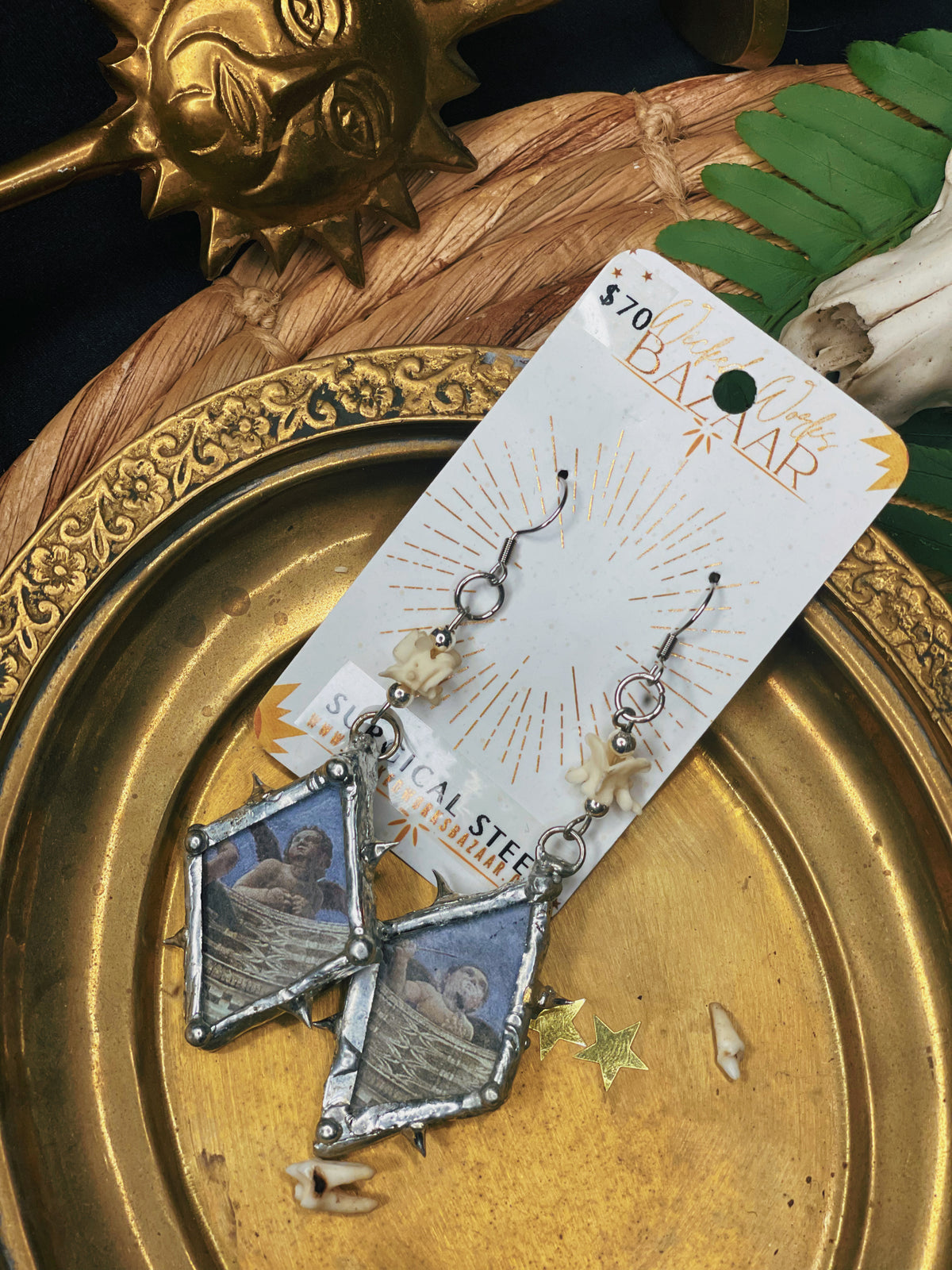 Among the Angels - Oddity Dangle Earrings