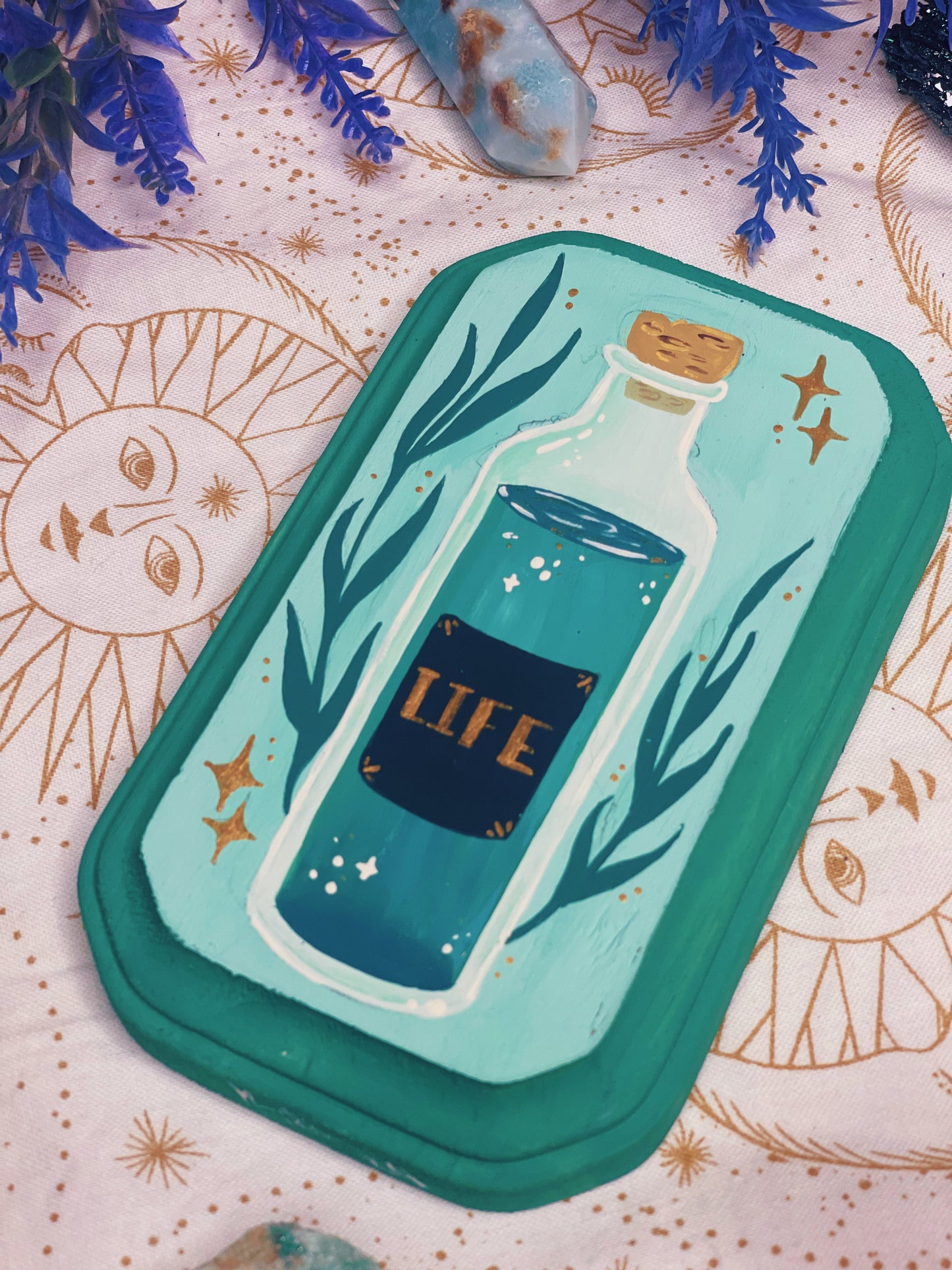 Potion of Life - Handpainted Plaque