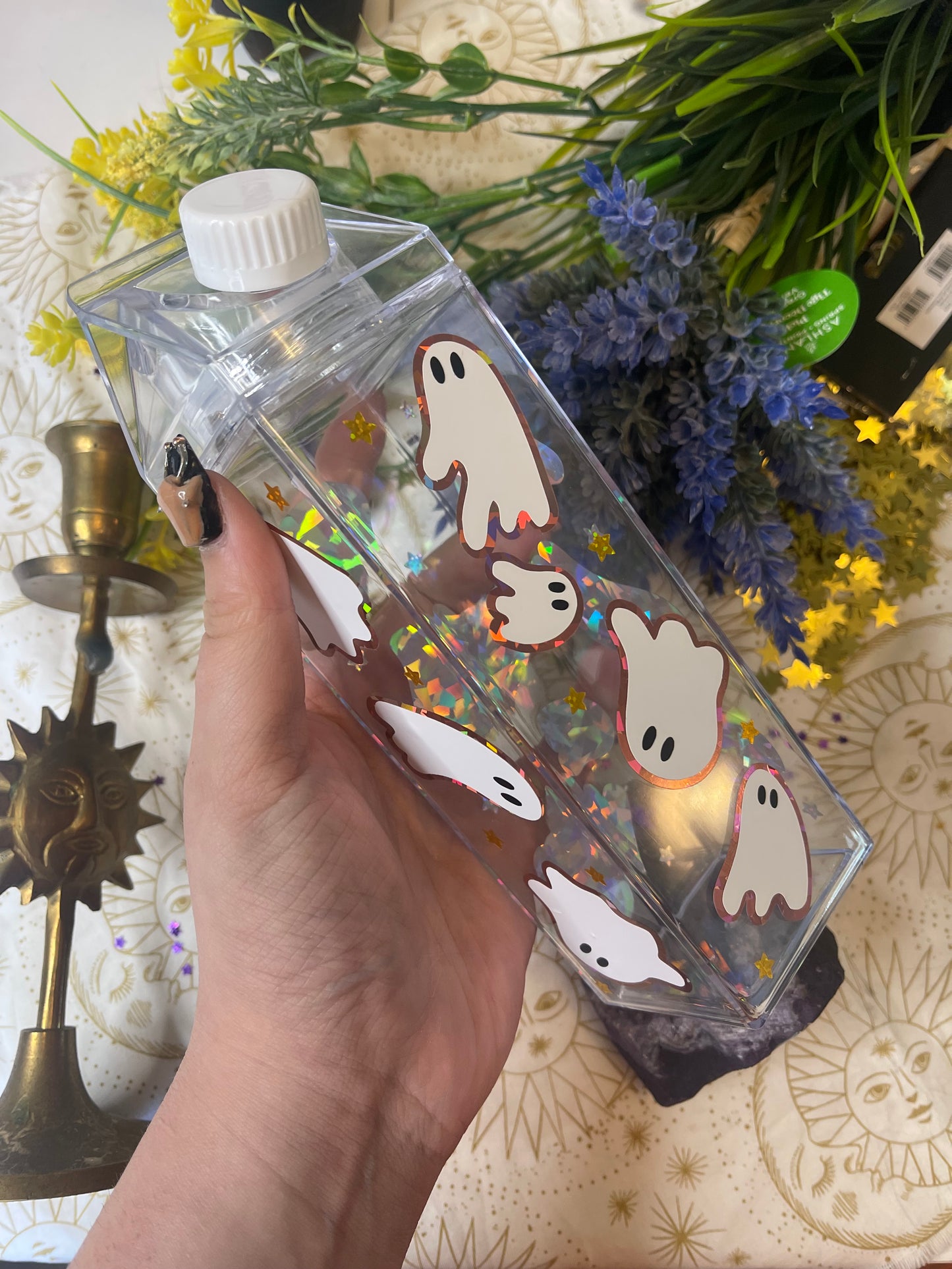 Pink Ghost - Milk Carton Cup