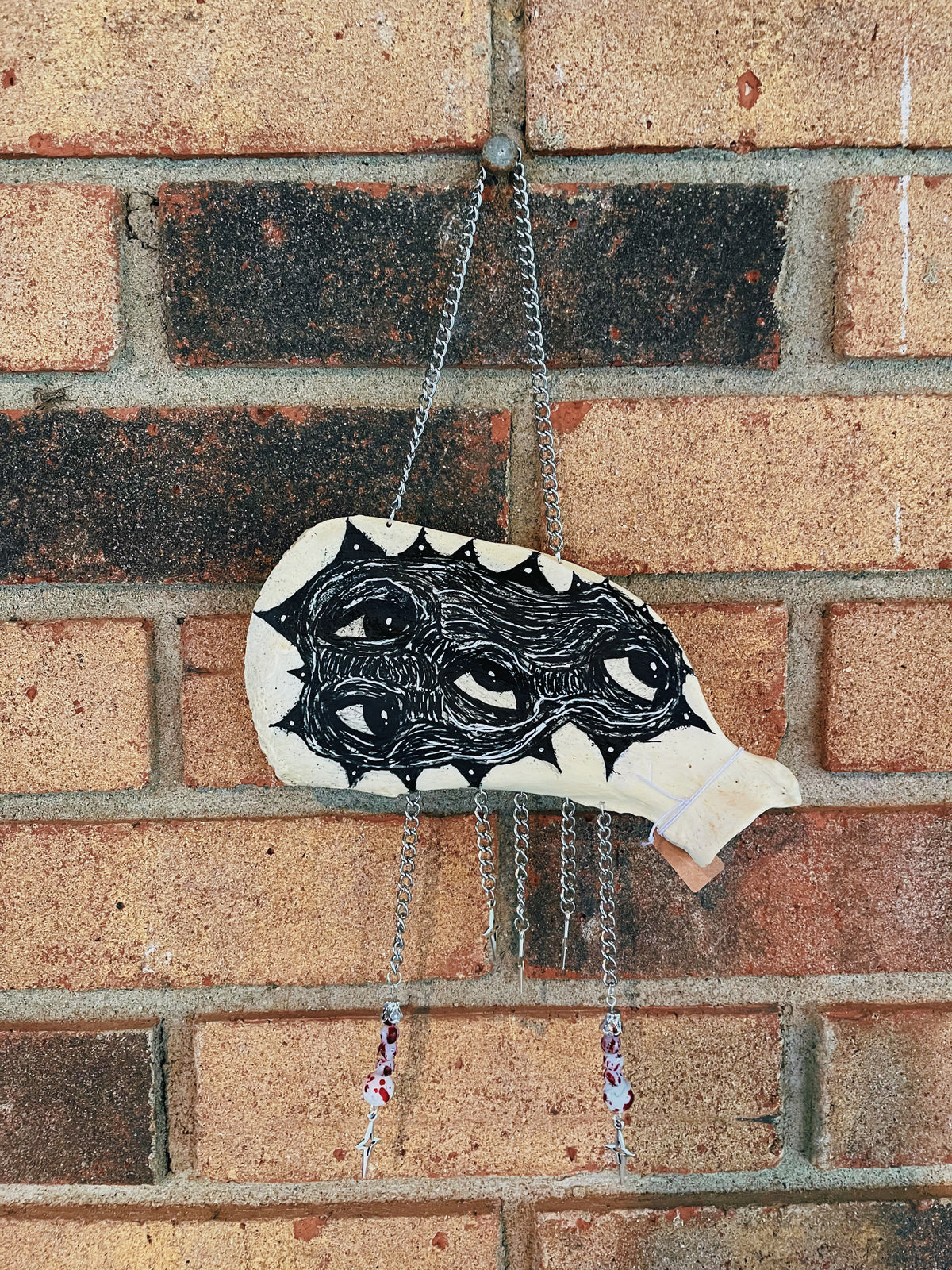 All Seeing Eyes - Bone Painting