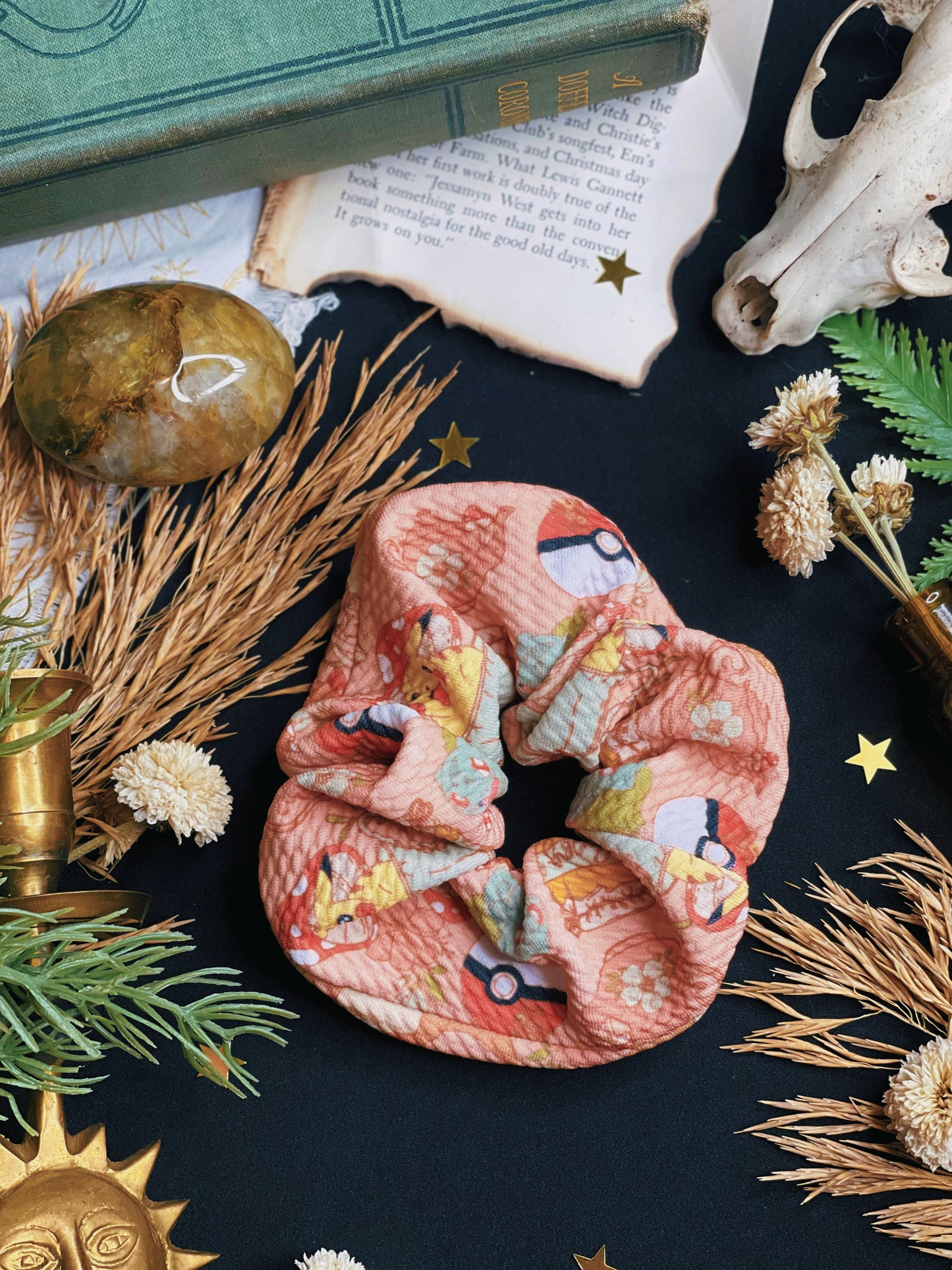 Poke Mushroom - Scrunchie