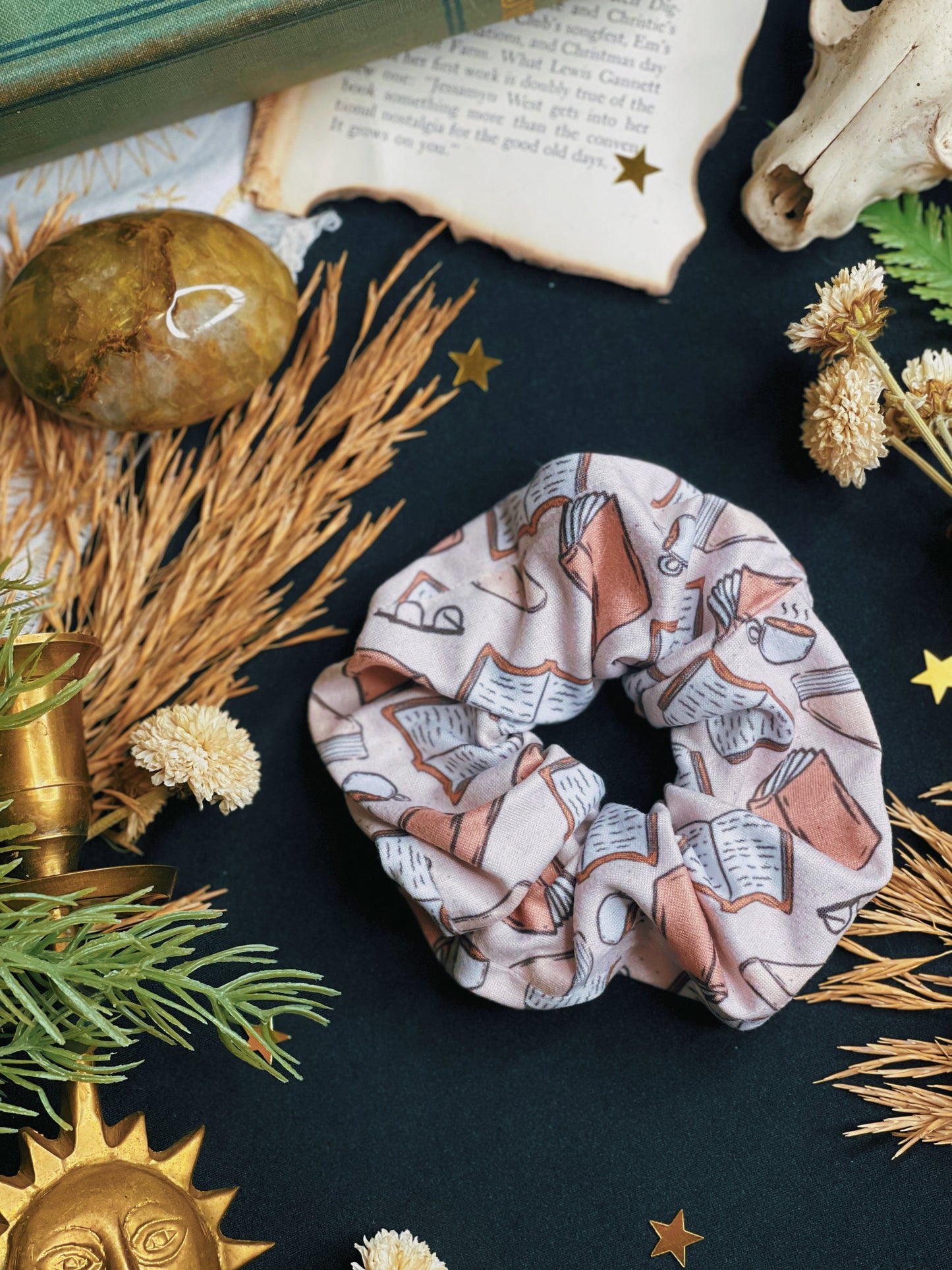 Tan Books - Scrunchie