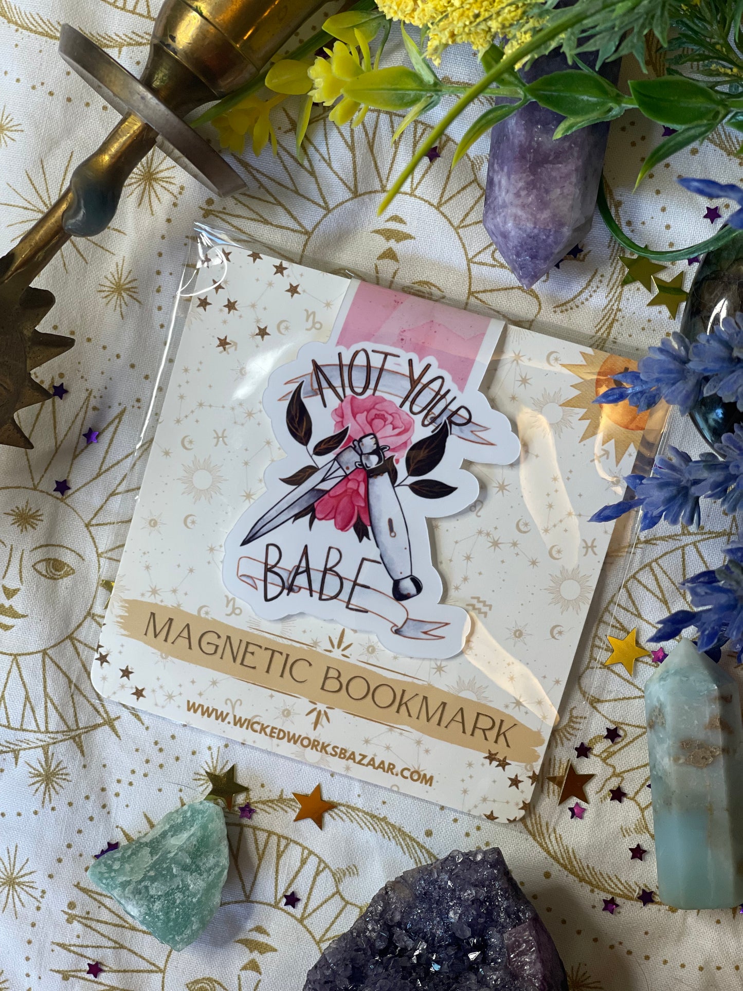 Not Your Babe - Magnetic Bookmark