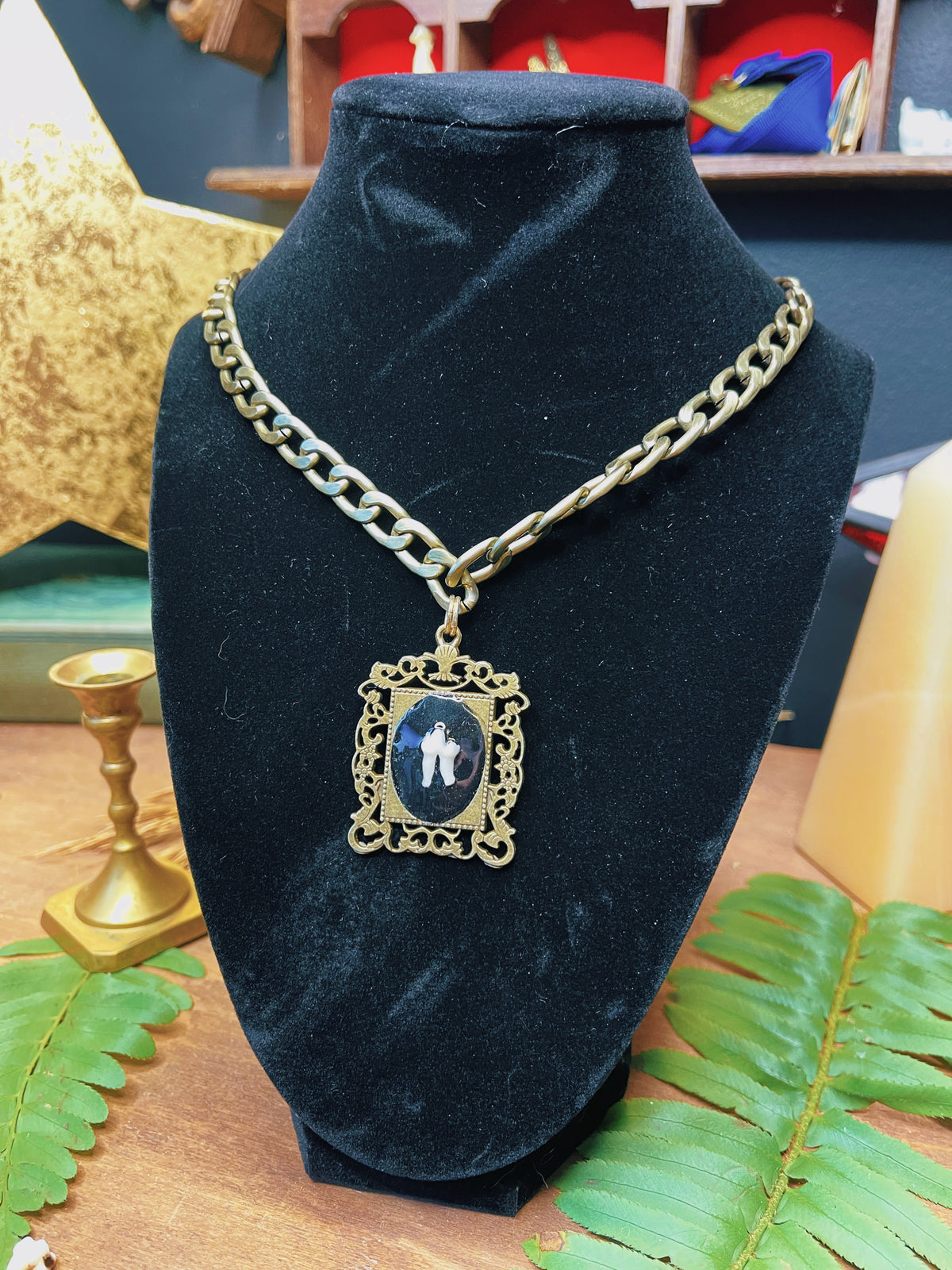 Possum Tooth - Bronze - Oddity Necklace