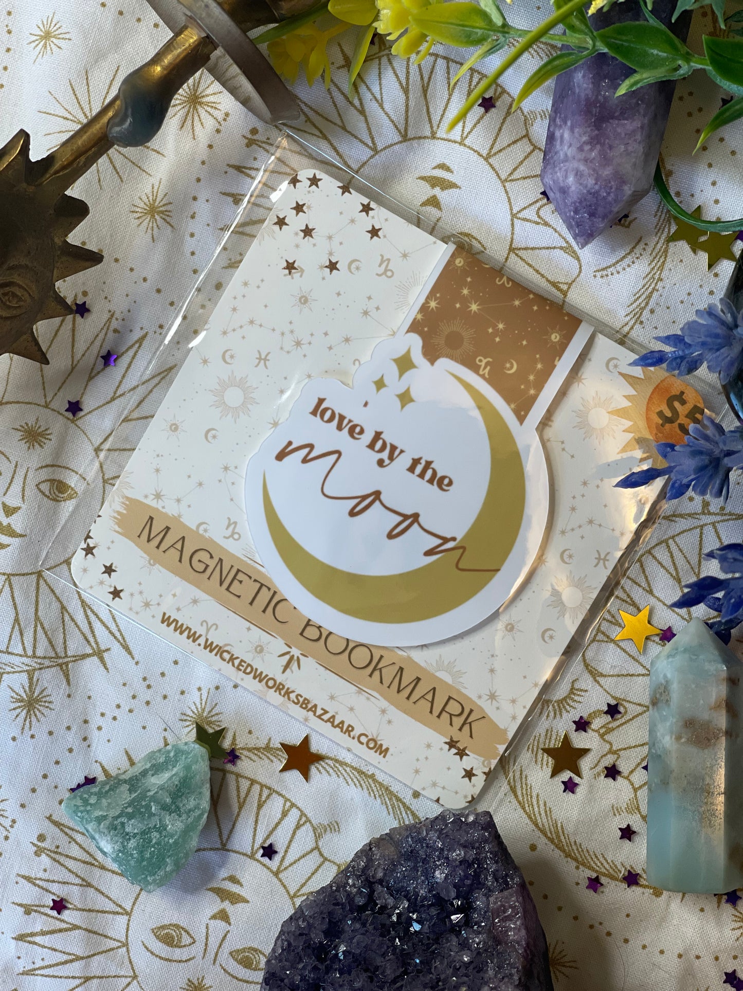 Love By The Moon - Magnetic Bookmark