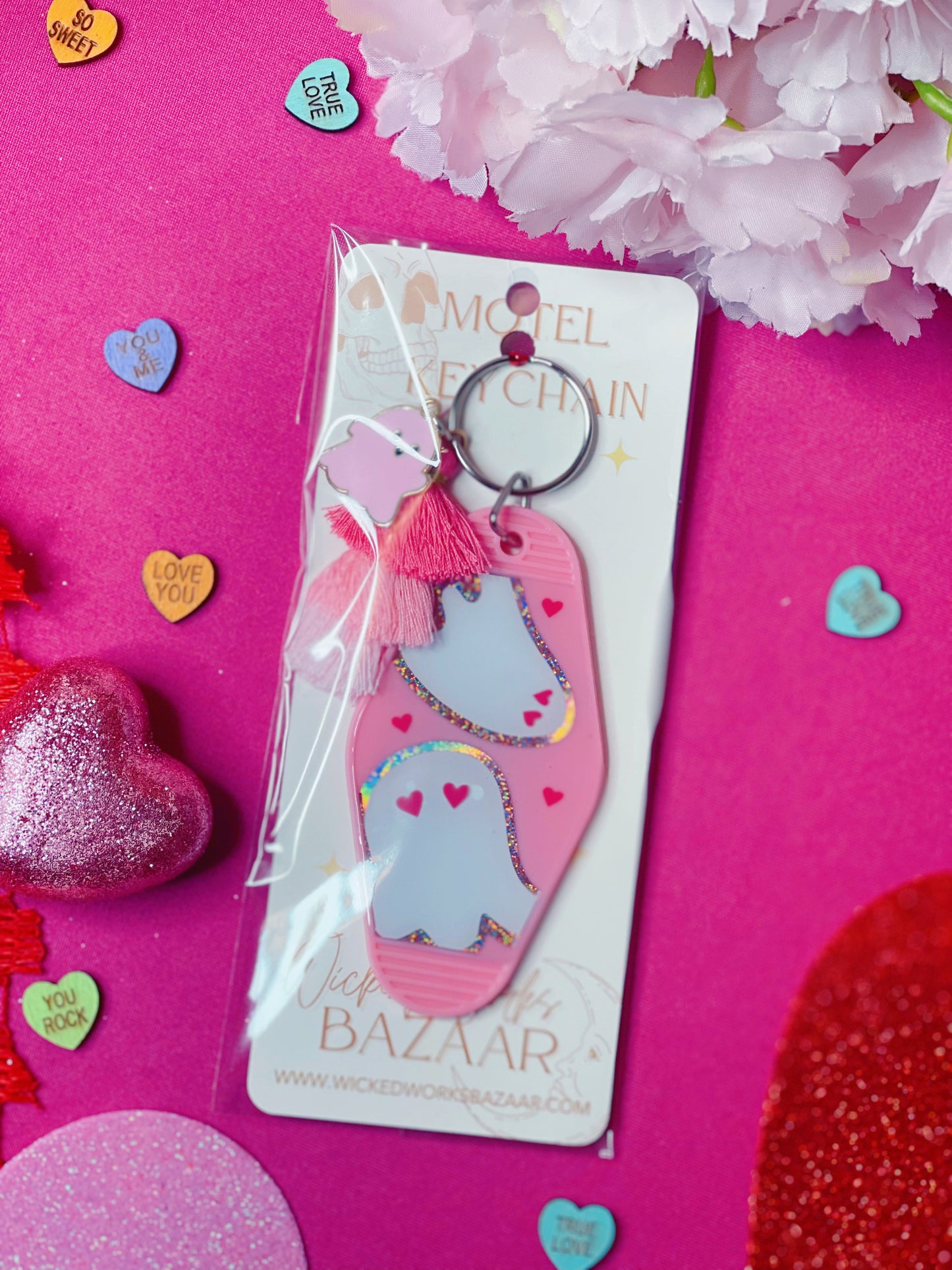 Love Ghost - Motel Keychain