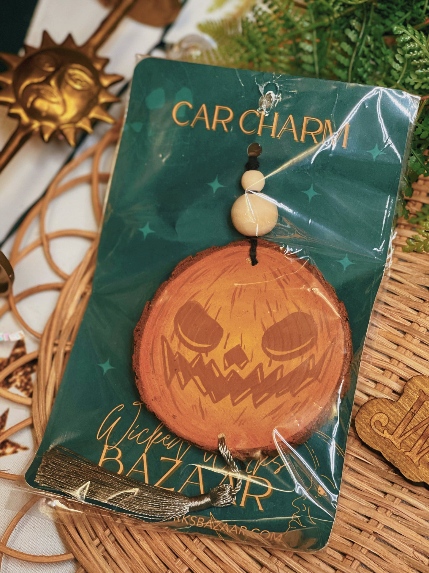Jack-O-Lantern - Car Charm (PRE-ORDER)