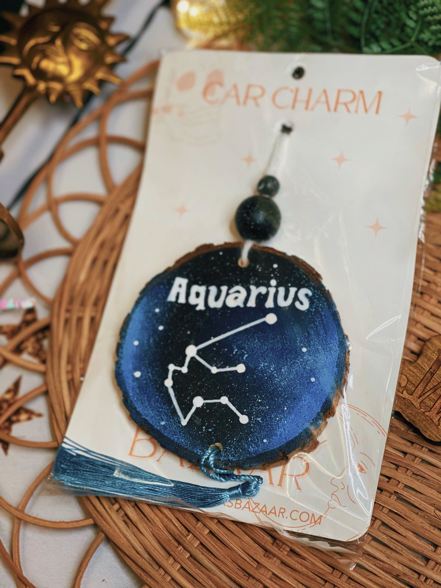 Zodiac Aquarius - Car Charm (PRE-ORDER)
