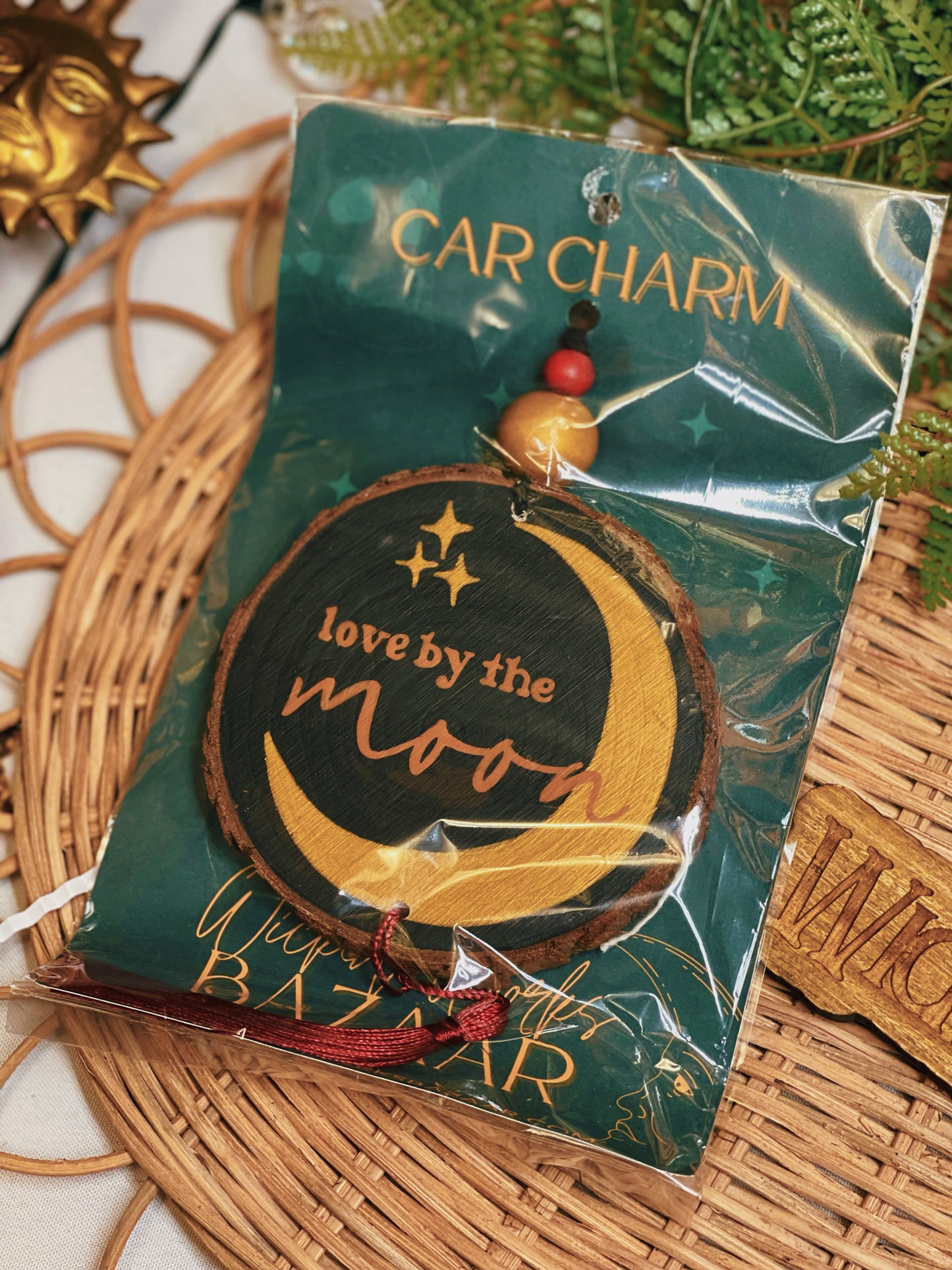 Love by the Moon - Car Charm