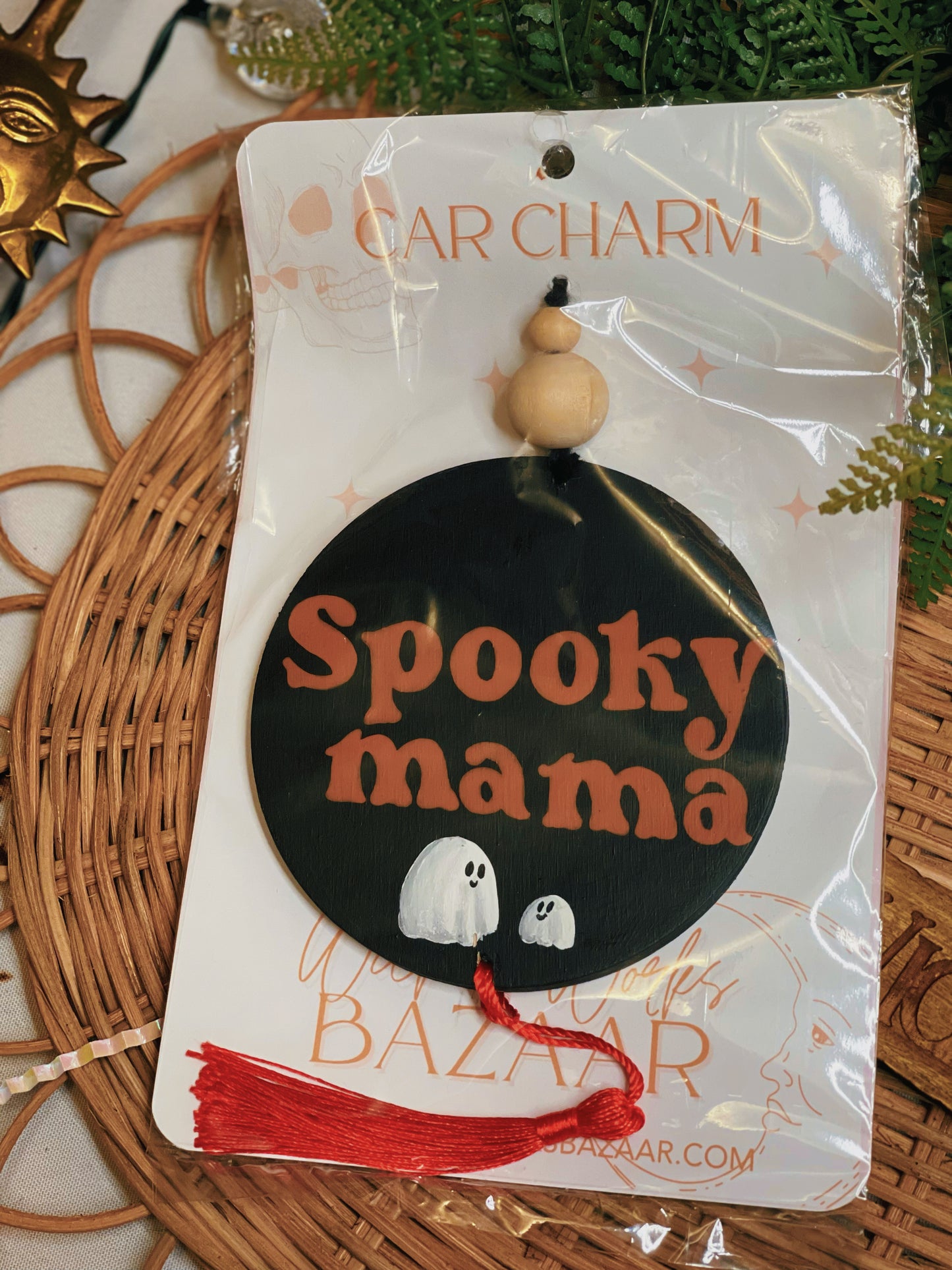Spooky Mama - Car Charm (PRE-ORDER)