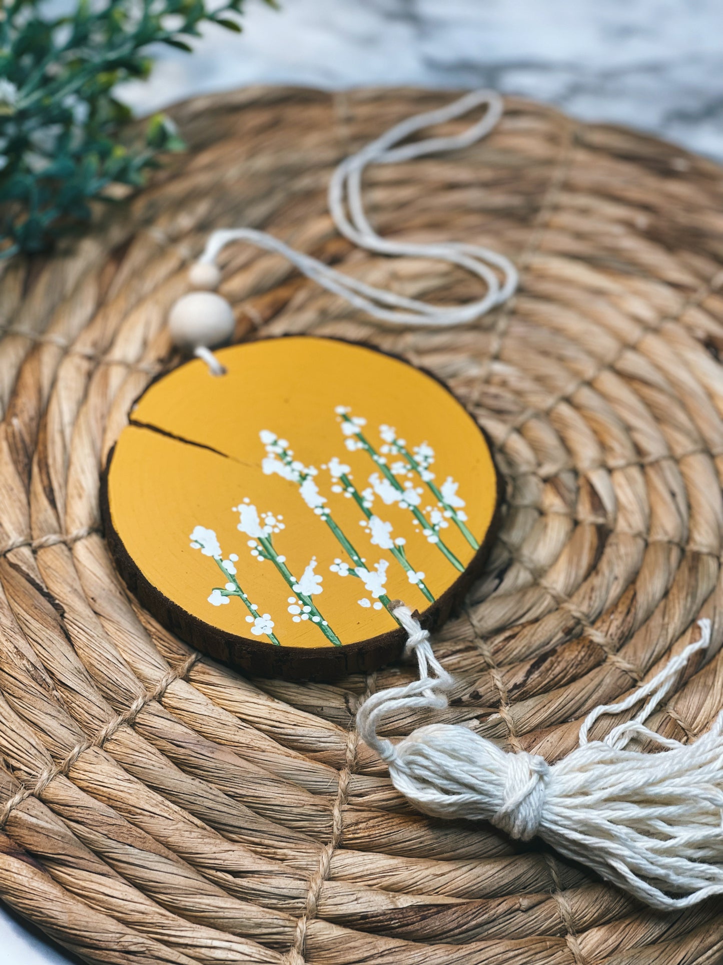 Flower Stalks - Car Charm (PRE-ORDER)