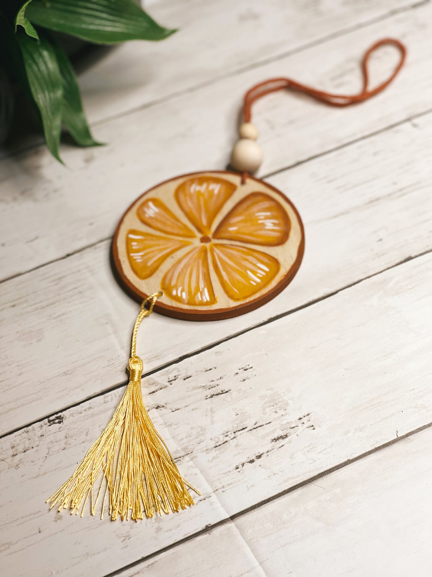 Orange Slice - Car Charm