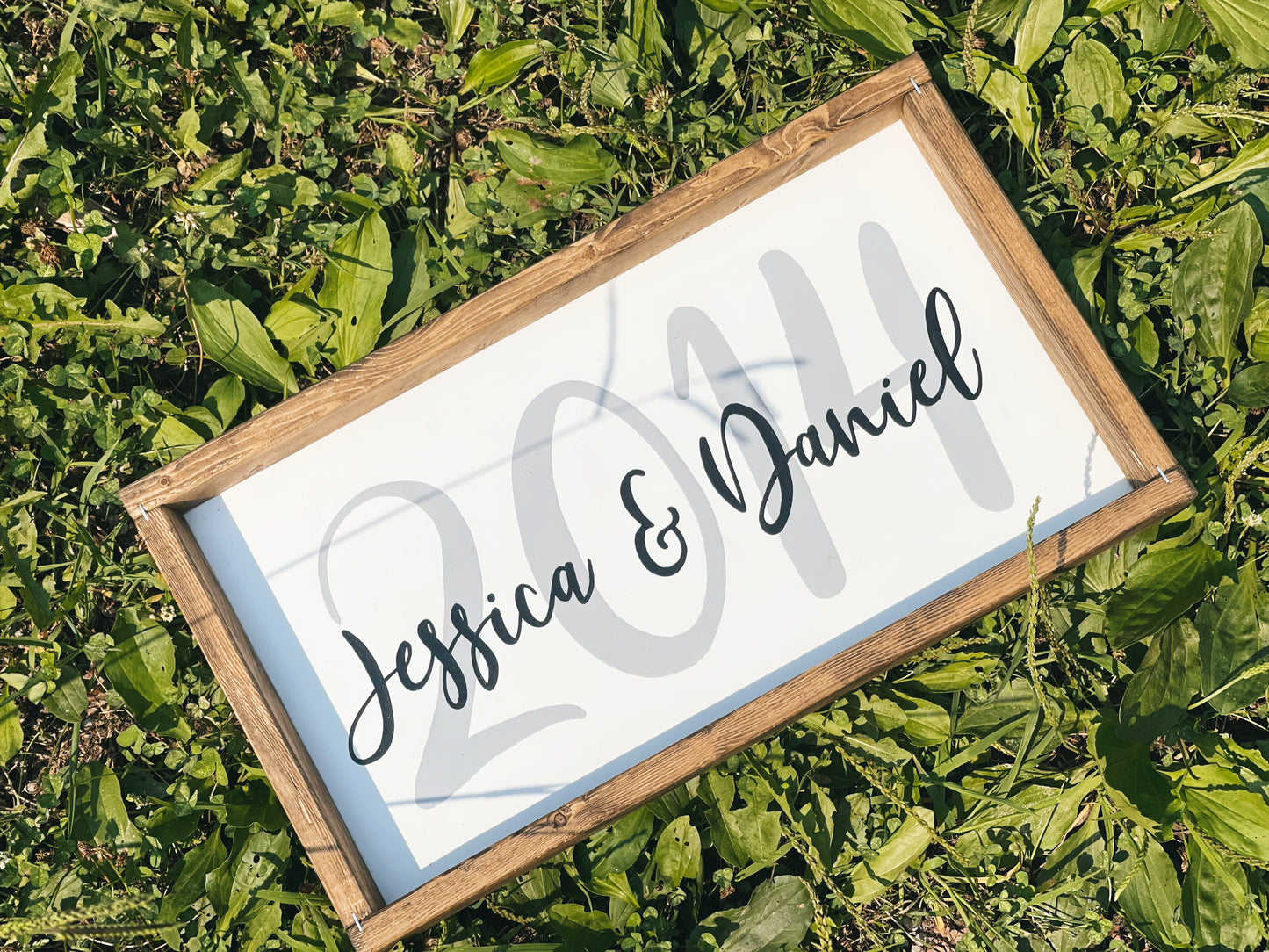 Anniversary Date - Framed Sign (PRE-ORDER)