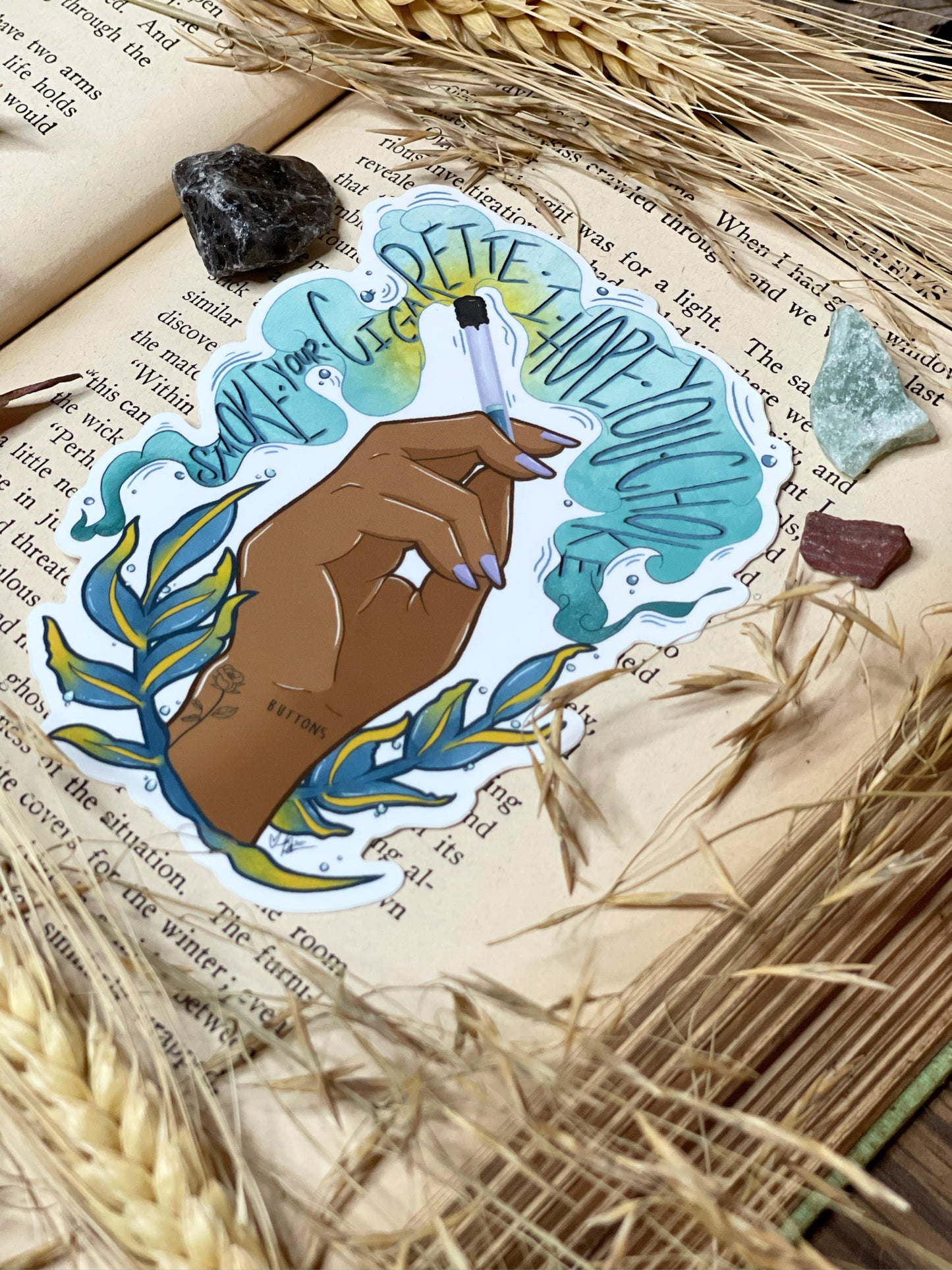 Hope you choke - Sticker