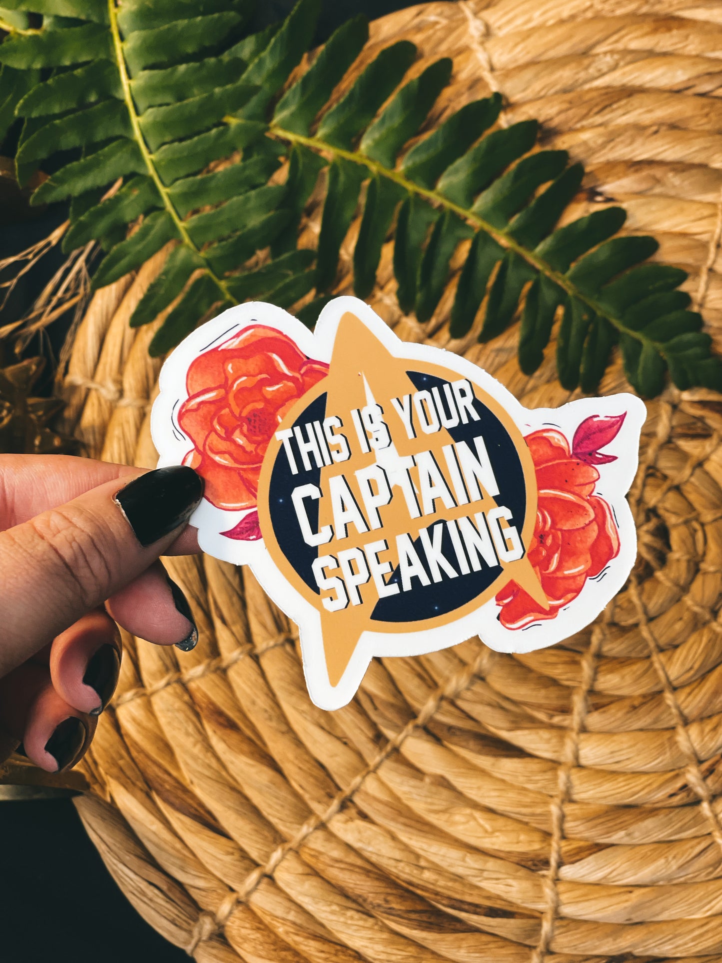 This Is Your Captain Speaking - Sticker
