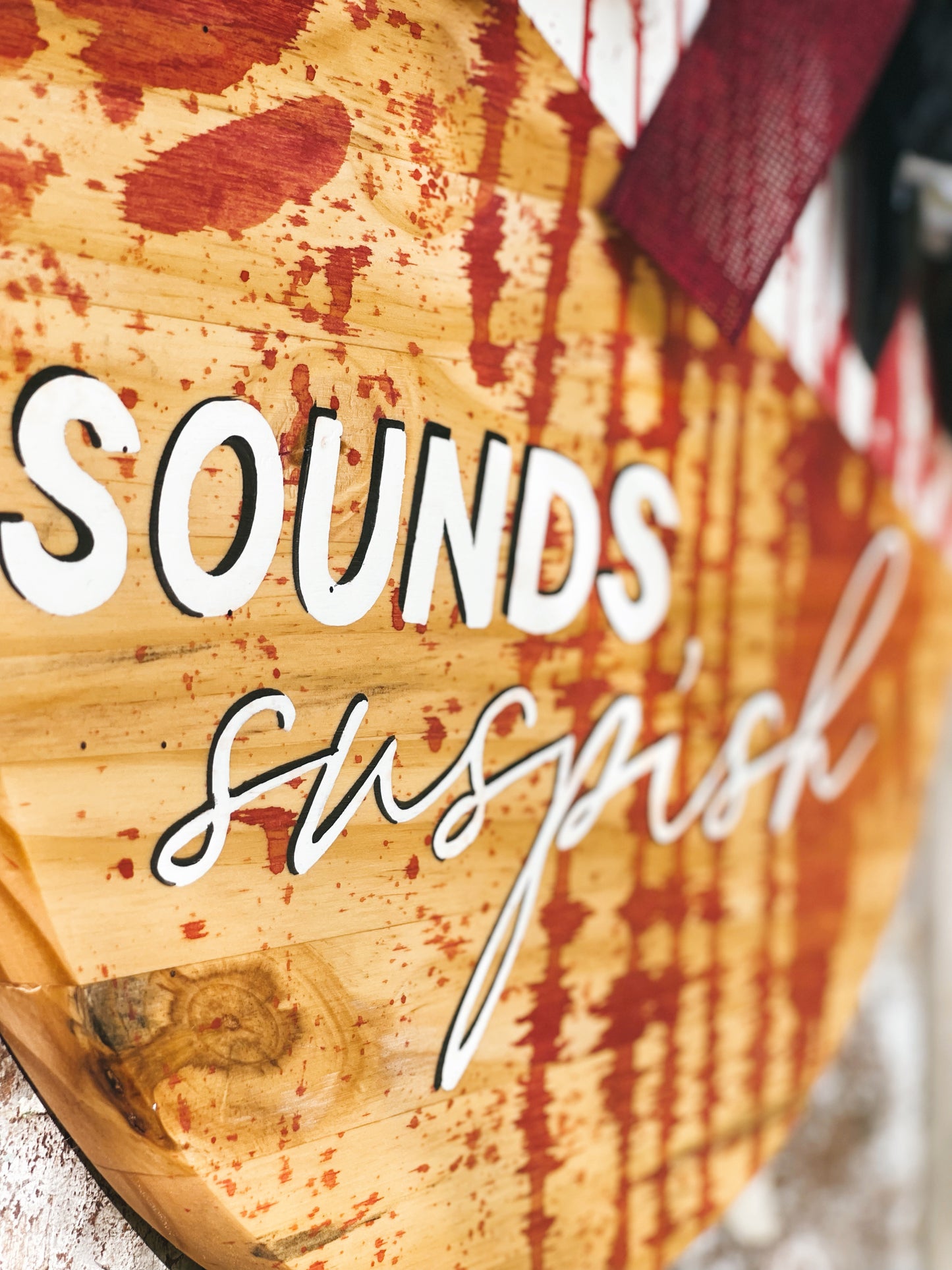 Sounds Suspish - Door Hanger (PRE-ORDER)