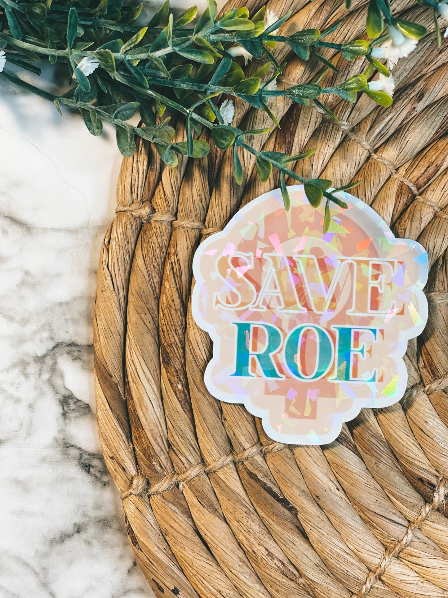 Save Roe - Holo-Sticker