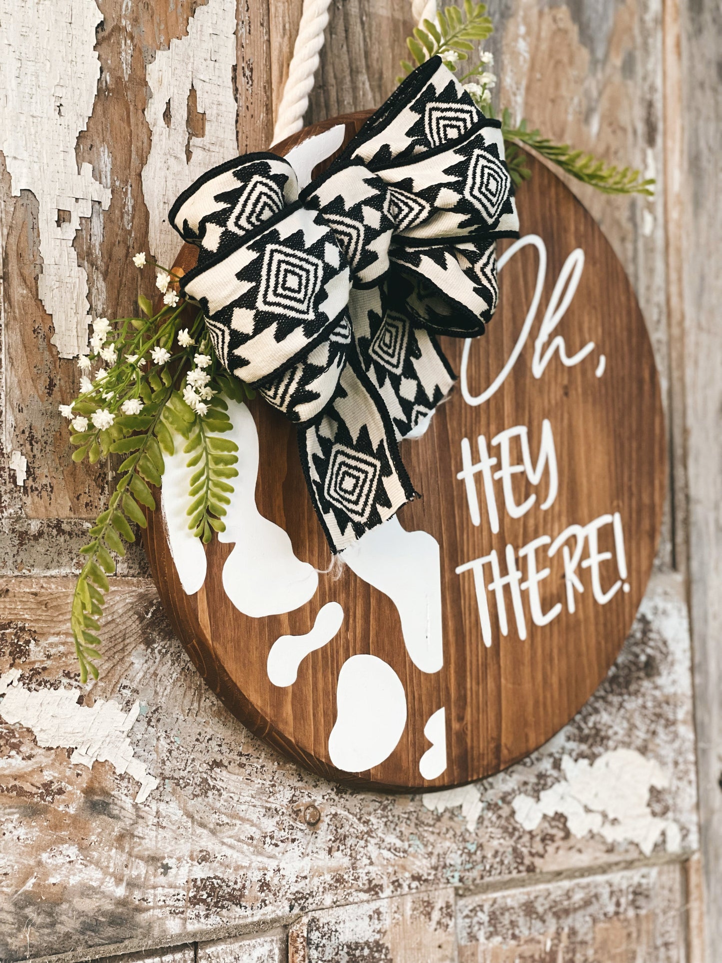 Oh, Hey There - Door Hanger