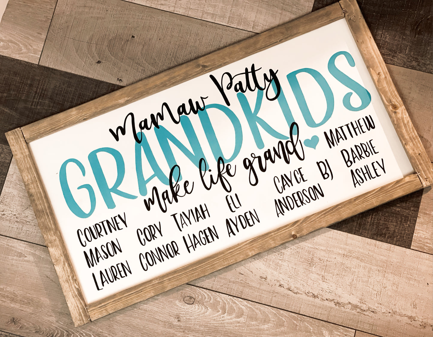 Grandkids - Framed Sign (PRE-ORDER)