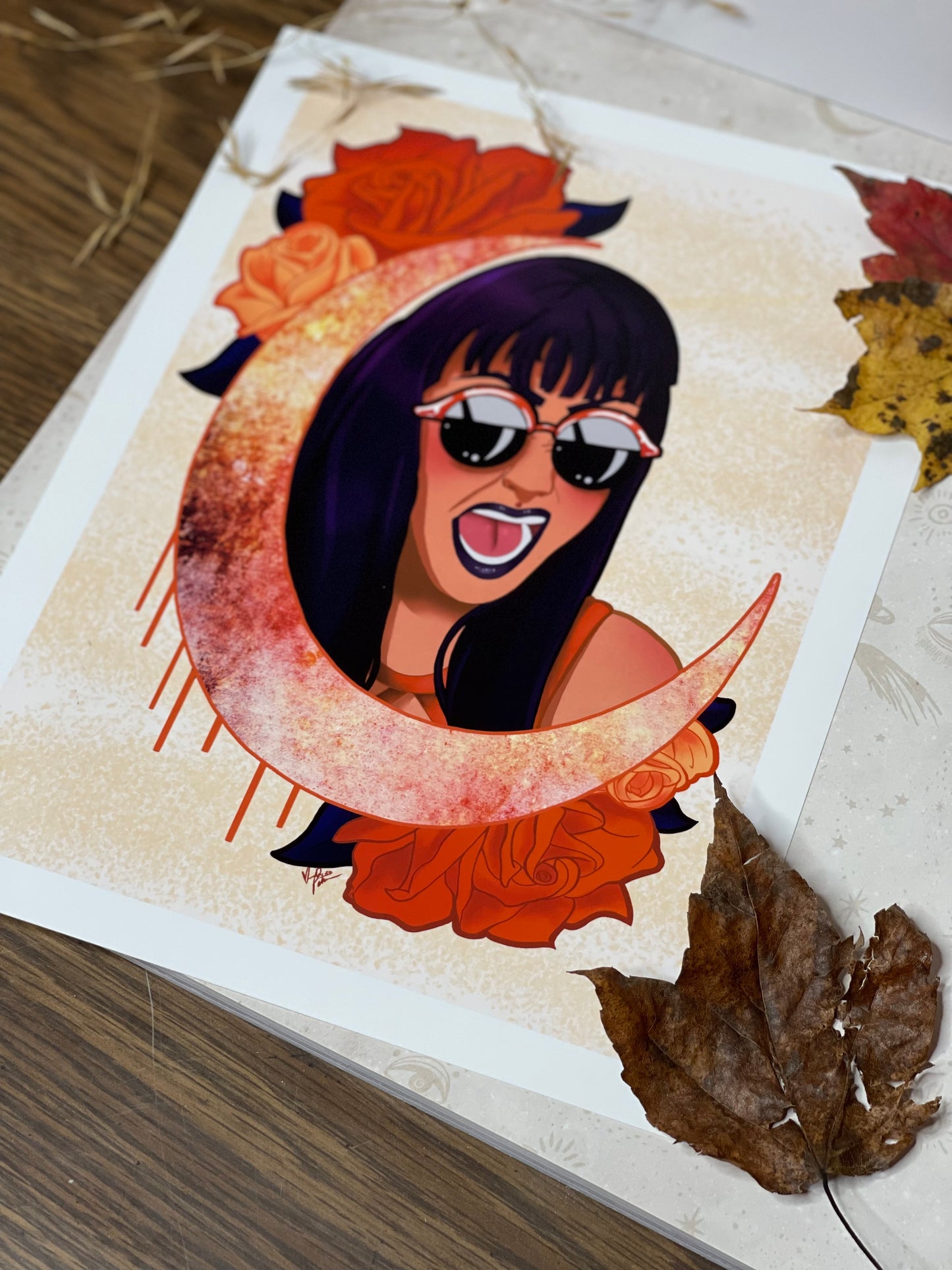 "Witchy Moon" - Print