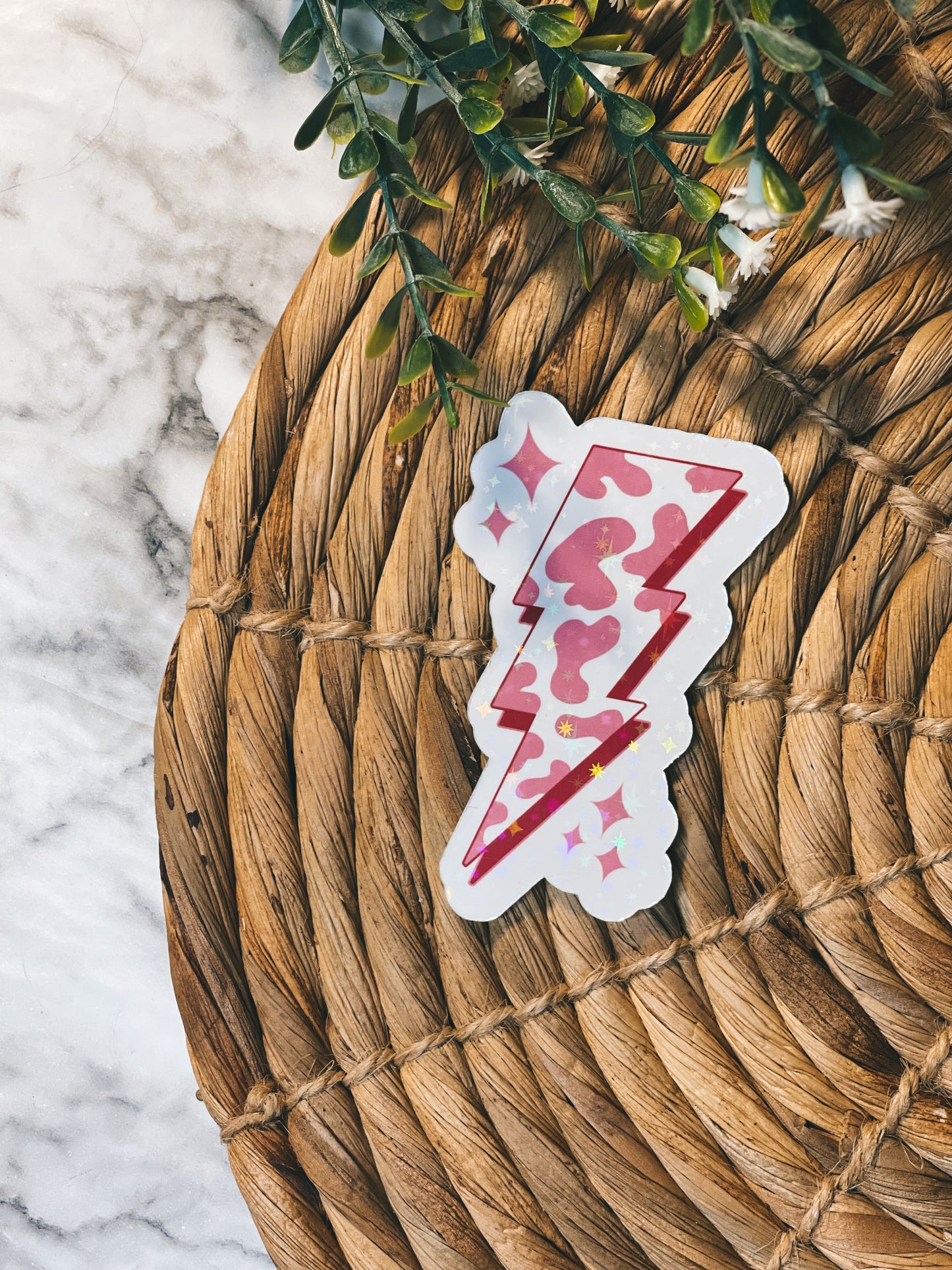 Cowgirl Bolt - Holo-Sticker