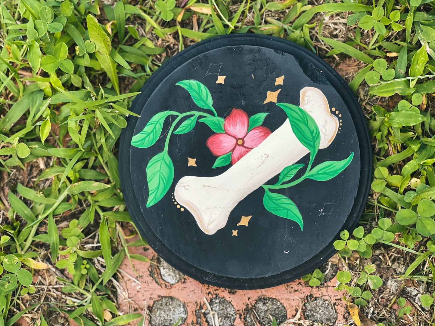 Bone - Handpainted Plaque (PRE-ORDER)