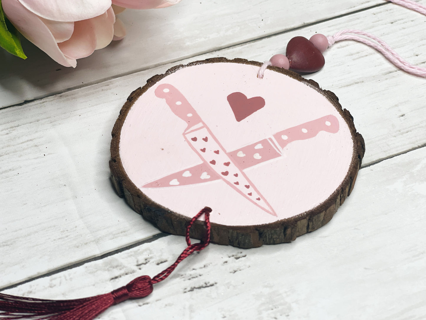 Heart Knives - Car Charm (PRE-ORDER)