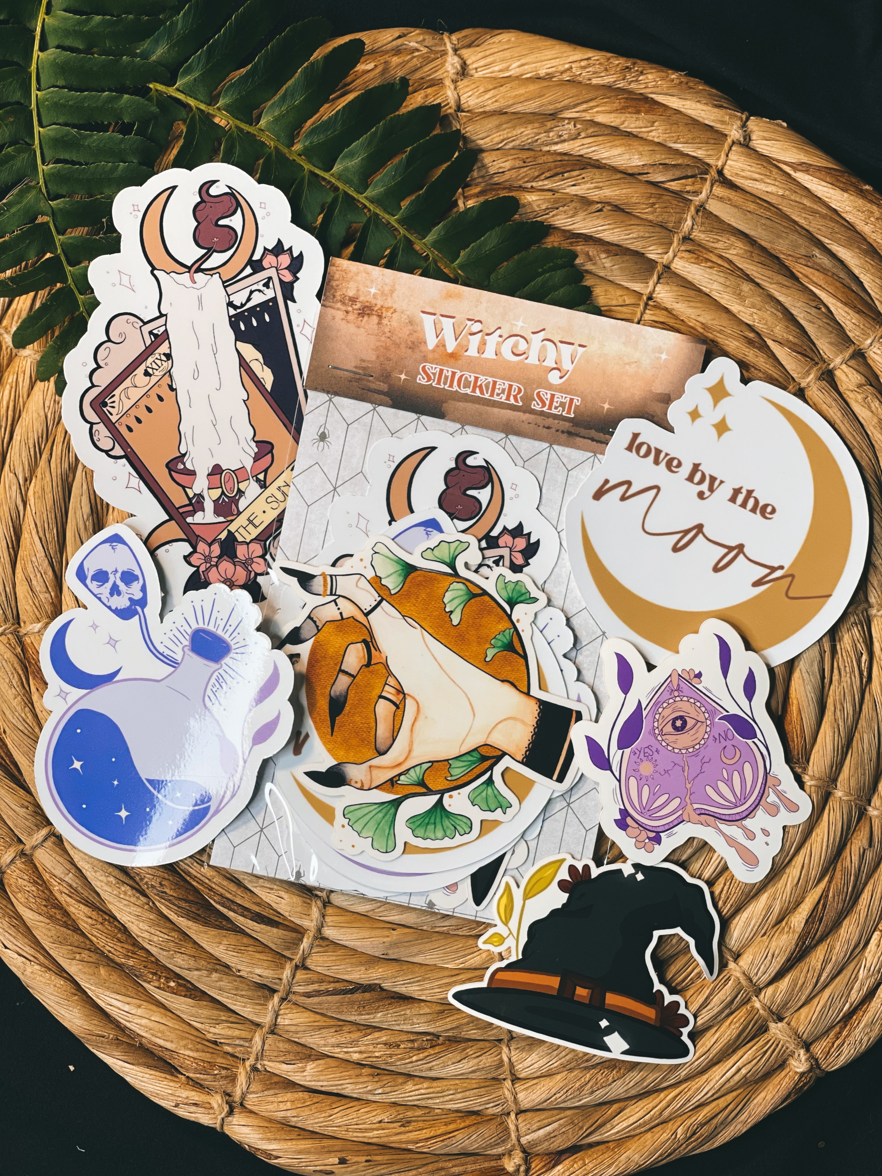 Witchy Sticker Set