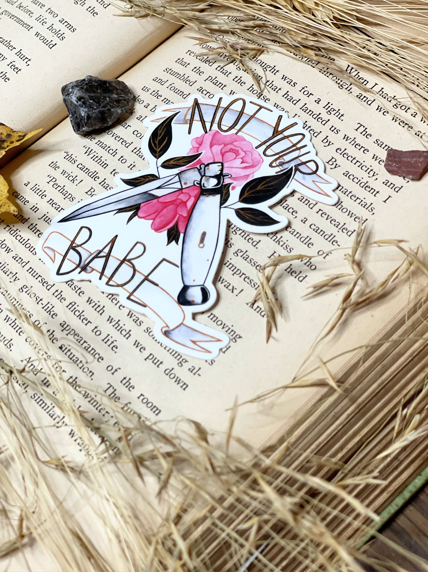 Not Your Babe - Sticker