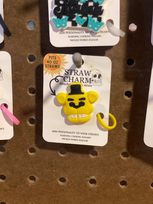 Five Nights Golden - 40oz Straw Topper
