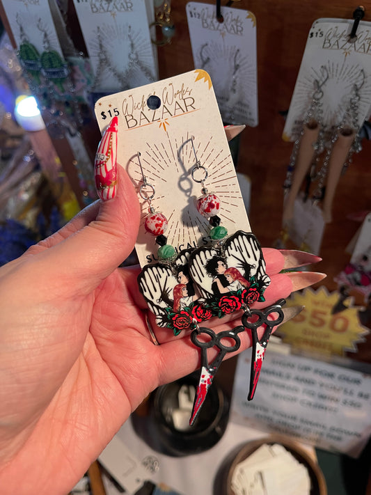 I'm Not Finished - Dangle Earrings