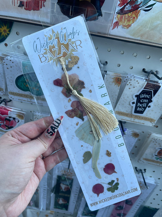 Luna Moth - Traditional Bookmark