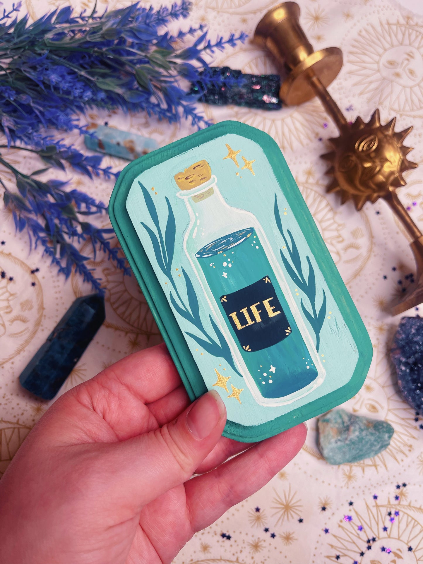 Potion of Life - Handpainted Plaque