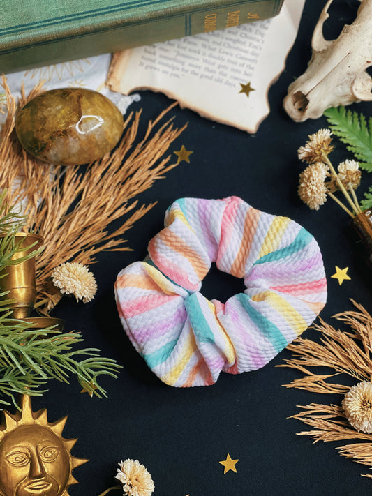 Bright Stripes - Scrunchie