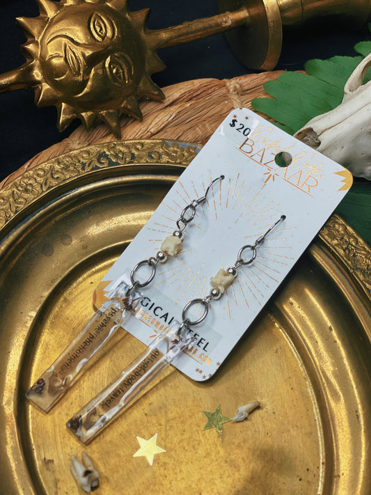 Out of body travel - Oddity Dangle Earrings