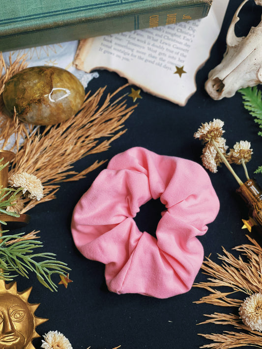 Baby Pink Solid - Scrunchie
