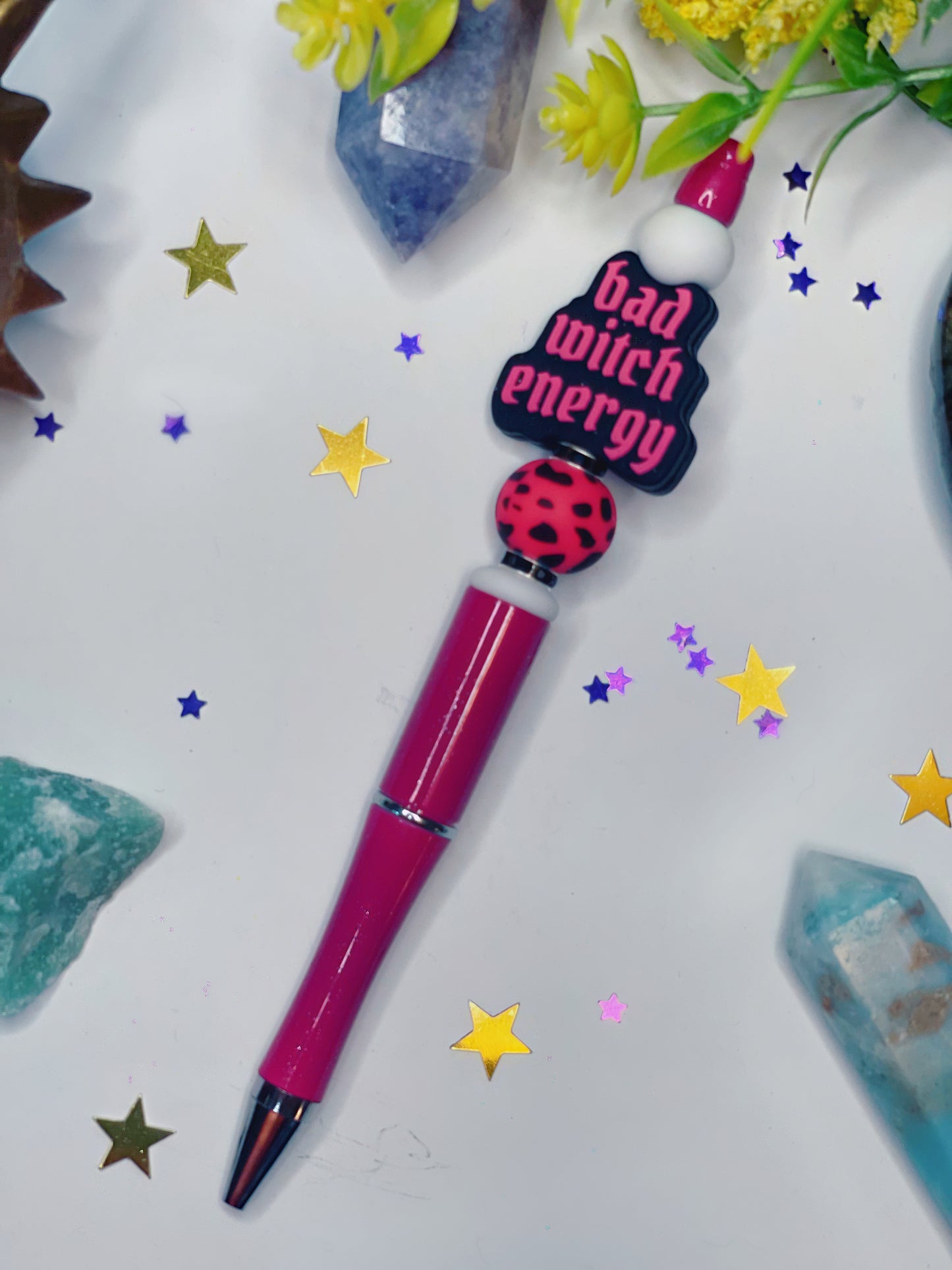 Bad Witch Energy - Momma's Beaded Pen