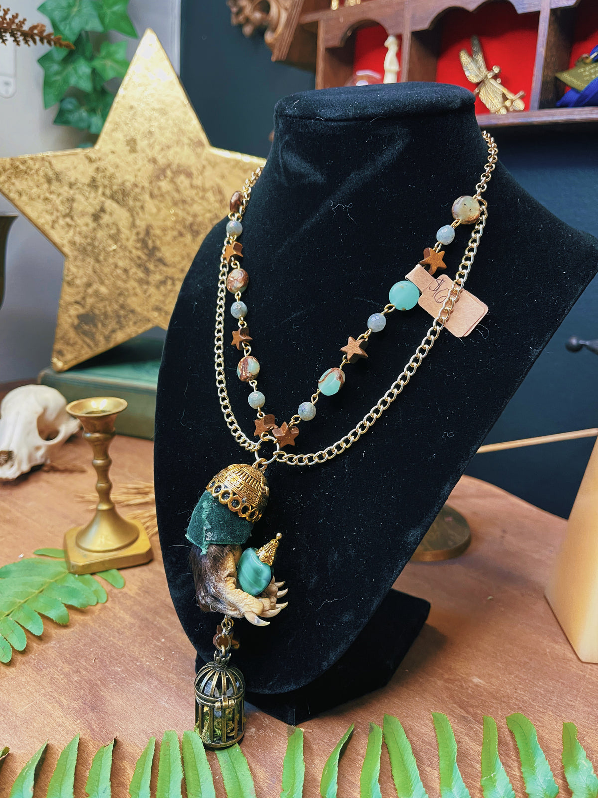 Willow Wonder - Gold - Oddity Necklace