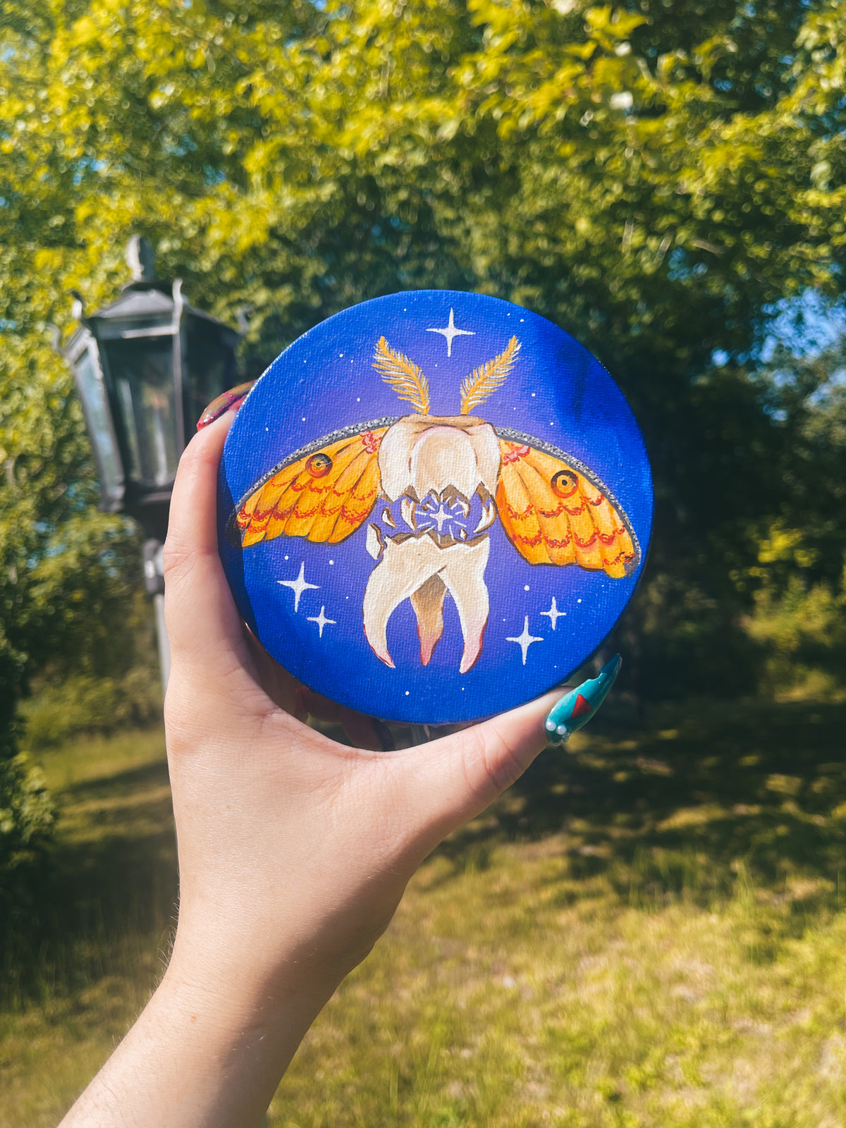 Comet Tooth Fairy - Acrylic Painting