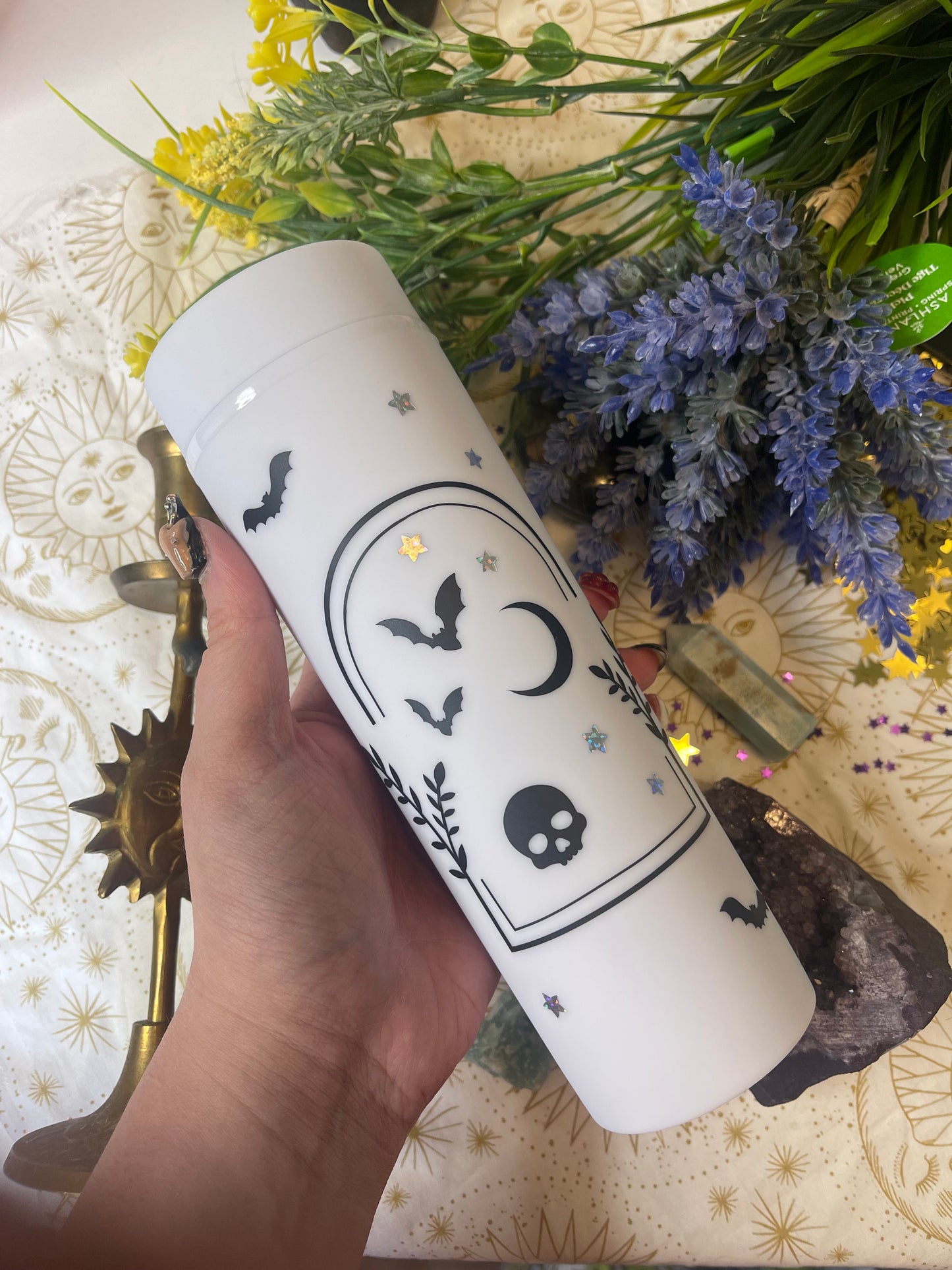 Bats and Stars - Soft Touch Tumbler