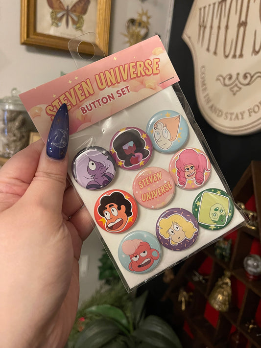 Steven Universe - Button Set of 9
