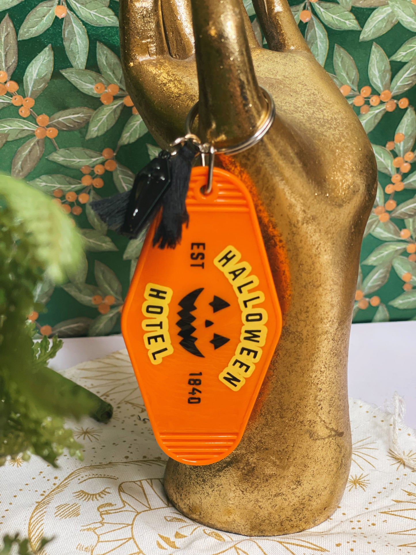 Halloween Hotel - Motel Keychain