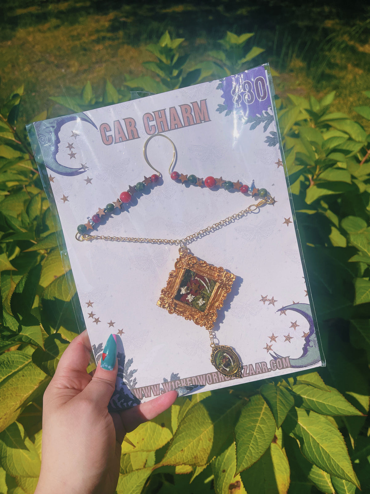 Burgundy - Oddity Car Charm