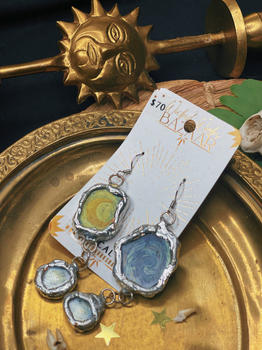 Starry Night - Oddity Dangle Earrings