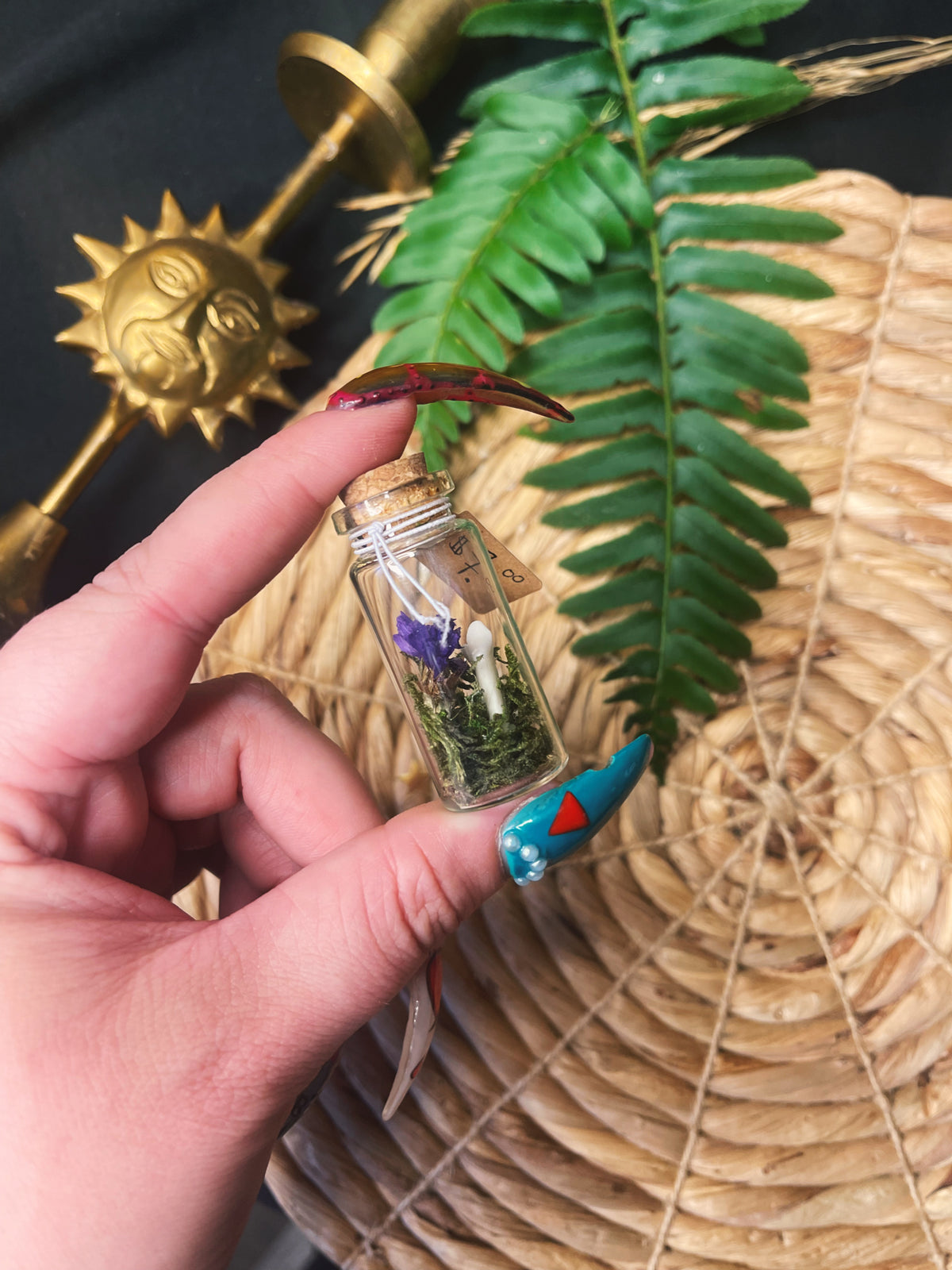Violet and Bone - Large Oddity Jar