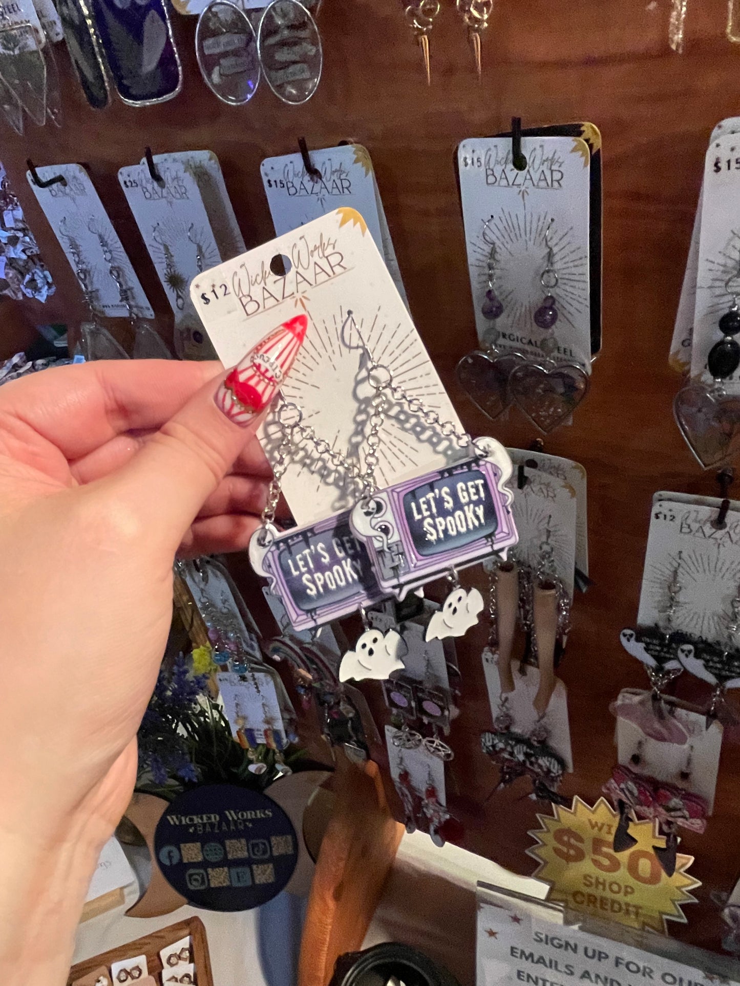 Let’s Get Spooky - Dangle Earrings