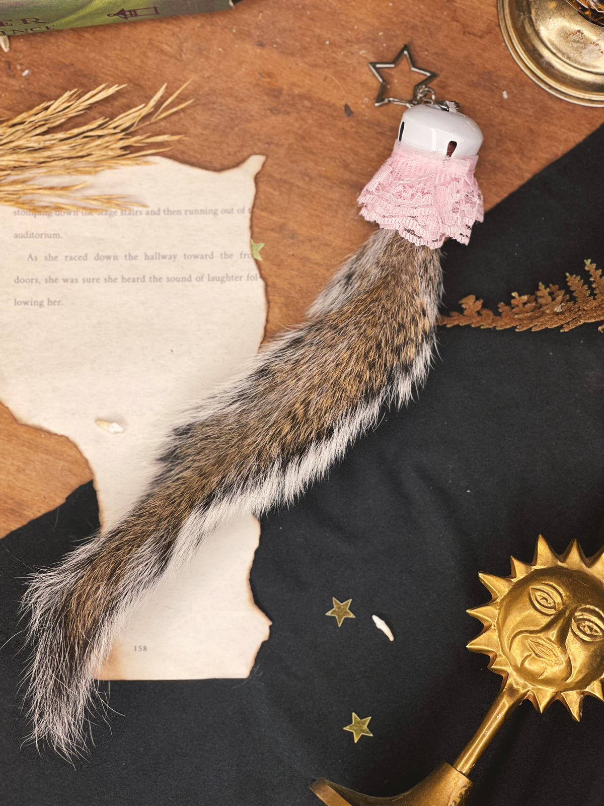 Squirrel Tail - Oddity Paw Keychain